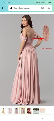 sachin and babi light blue dress Modest Champagne Long Bridesmaid Dresses with Slit Viniodress VB1003 main image 0