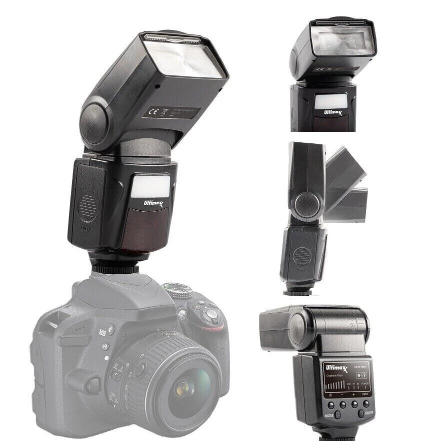DIGITAL SPEEDLITE FLASH FOR CANON EOS Rebel T8i 90D T7i T7 T8 77D SL2 - Image 2 of 4