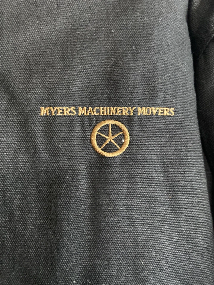 Chaqueta Colorado Timberline para Hombres L Negra Lona Aislada Myers Machinery Movers Foto 3 de 4