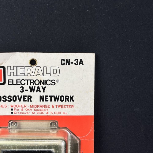Herald electronics 3-Way Crossover Network 8ohm woofer mid tweeter CN-3A NIB - Picture 5 of 17