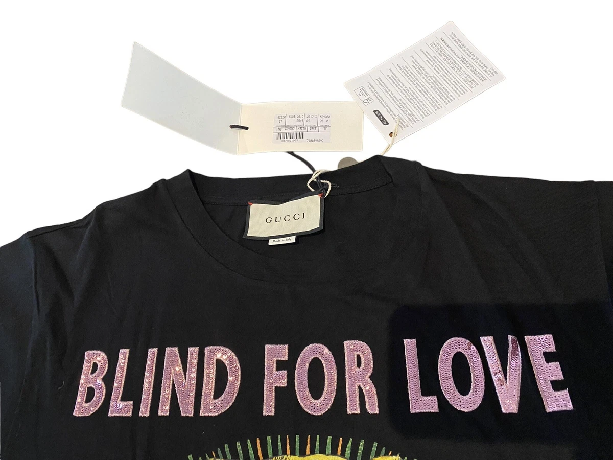 Gucci Blind For Love / Tiger / UFO / Sequins / T-shirt / Top