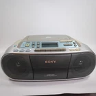 Vintage Sony CFD-S01 Boombox CD Radio Cassette Player Portable Stereo Tested