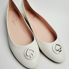 Kate Spade New York Pallenberg Optic White Slip-On Size 9 NEW In Box 