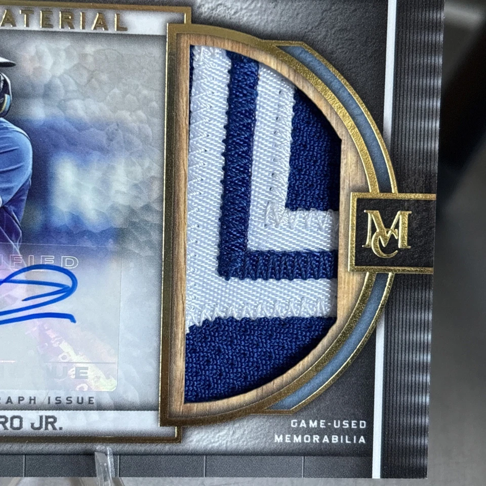 Vladimir Guerrero Jr. 2023 Museum Collection 7/10 Jumbo Patch Auto - Image 3 of 4
