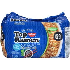 Top Ramen Dry Soup Oriental 6pk 18 Ounce