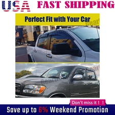 Fits For Toyota Tundra 2000-2006 Side Window Vent Visor Sun Rain Deflector