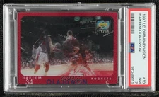 1997-98 Upper Deck Diamond Vision Hakeem Olajuwon #10 PSA 7 HOF 07qw