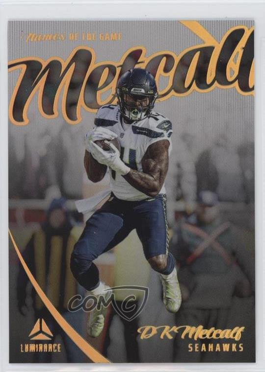 2023 Panini Luminance Names of the Game DK Metcalf #NG-19