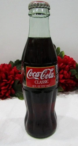 Vintage Coca Cola Bottle Coca Cola Classic Bottle from Christmas 1997