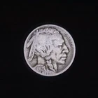 1917-S Buffalo Nickel SEMI-KEY DATE Fine San Francisco Low Mintage
