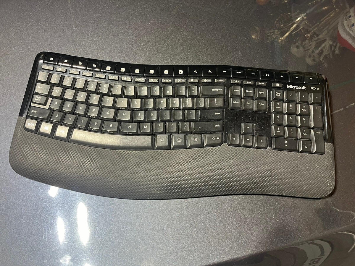 Microsoft Wireless Comfort Keyboard 5050 NO Mouse NO Receiver