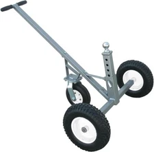 Tow Tuff Adjustable Steel Heavy Duty 800-lb Capacity Portable Trailer Dolly