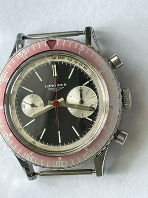 Rare Longines Vintage Big Eye Skin Diver Ref. 7981-3 30CH Chronograph | eBay