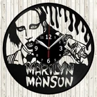 Marilyn Manson Vinyl Record Wall Clock Decor Handmade 3761
