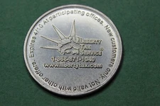 TOKEN-MEDAL-LIBERTY TAX SERVICE-TAX PREPARATION