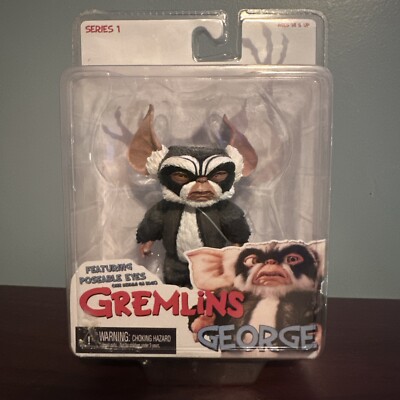 NECA Toys Gremlins GEORGE Mogwai 4” Action Figure Series 1 Sealed