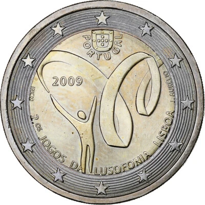 [#1163043] Portugal, 2 Euro, Lusophonie, 2009, Lisbonne, SPL, Bimétallique, KM:7 - Photo 1/2