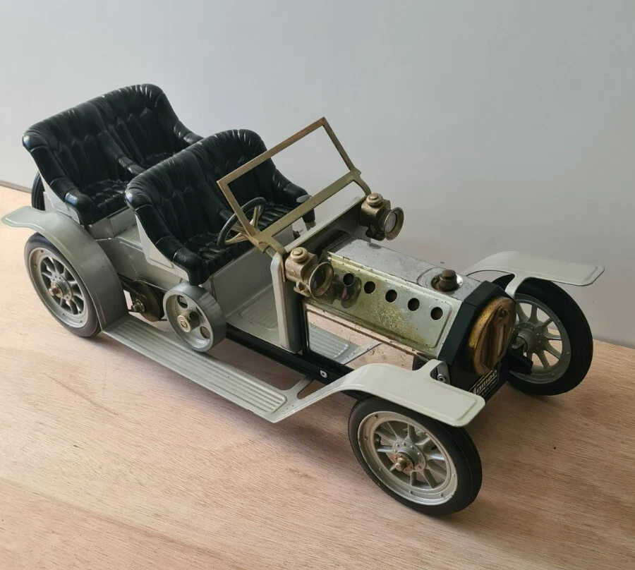VINTAGE VOITURE JEEP BUGGY A FRICTION EN TOLE PAYVA MADE IN SPAIN bosh