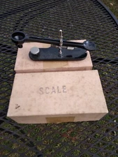 Vintage Cresent Dental Scale