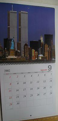 World Trade Center Calendar 2002 Non Memorial Non Hero 2001 Images