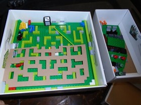 LEGO 3841 Minotaurus Game Buildable Board Game & 3837 Monstre 4 Game