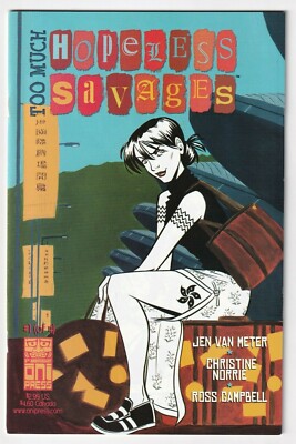 Too Much Hopeless Savages #1 June 2003 Oni Press Jen Van Meter Christine Norrie