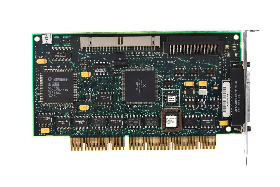 Compaq Single-Port SCSI PCIe Controller Card P/N: 199634-001 Tested Working - Image 2 of 4
