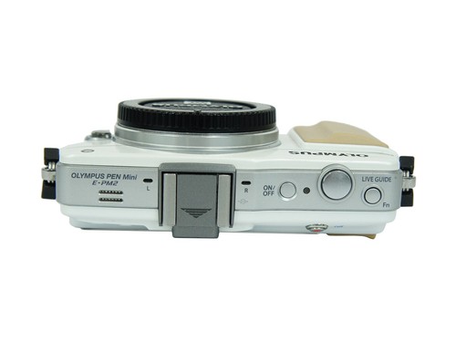 Olympus PEN Mini E-PM2 Mirrorless Digital Camera Double Zoom Kit 14-42&40-150mm - Picture 8 of 24