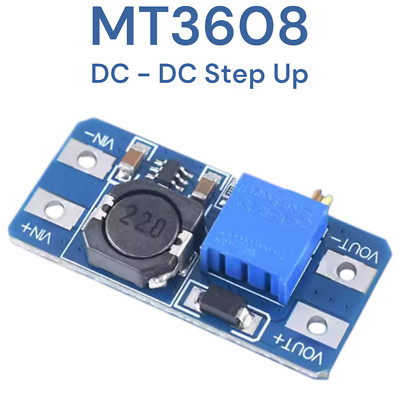 MT3608 2A DC-DC Step-Up Boost Modul Spannungswandler für Arduino Raspberry Pi