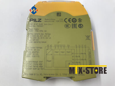 1PC New Pilz 750105 PNOZ S5 24VDC safety relay 750105HT