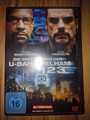 The taking of Pelham 123   (John Travolta) , 1 Orginal DVD , FSK 16