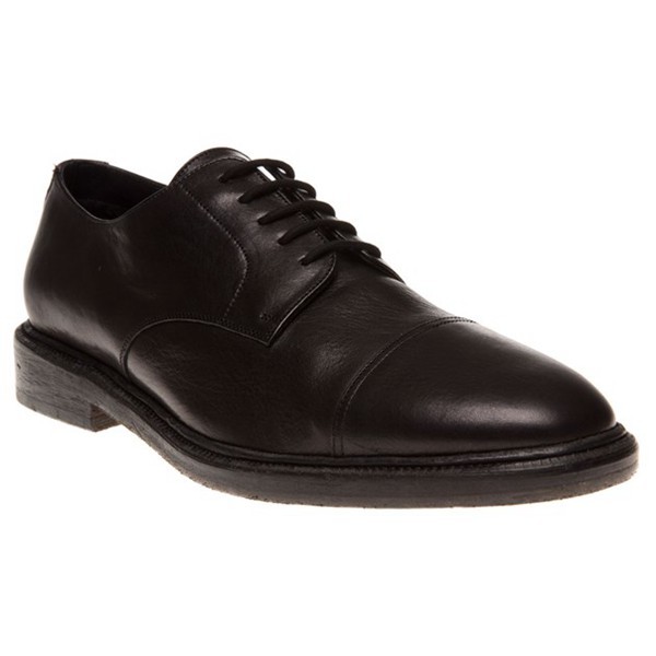 NIB BURBERRY REDWORTHS BROWN LEATHER SHEARLING DERBY OXFORDS  display picture 3