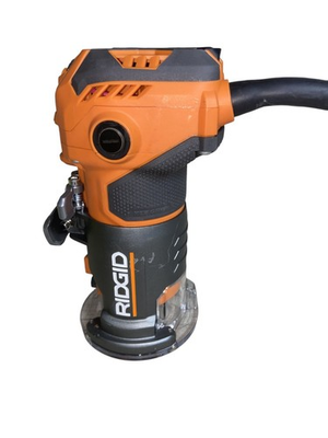 #ad RIDGID R24012 5.5 Amp Compact Power Trim Router with Micro Adjust Dial Bare Tool $55.99