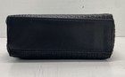Bebe Black Monogram Embossed Satchel Handbag Gold Hardware NWT — photo 3