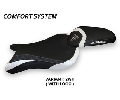Saddle Cover Complete Seat Molina 1 CS Wei TPZ TRIUMPH STREET TRIPLE 2017 2022 17t