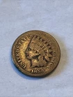 USA Early Indian head Cent 1859 VERY SCARCE 1st. Year