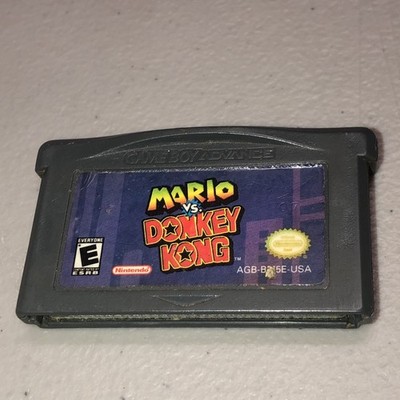 Mario vs. Donkey Kong Nintendo Game Boy Advance GBA Authentic Cartridge