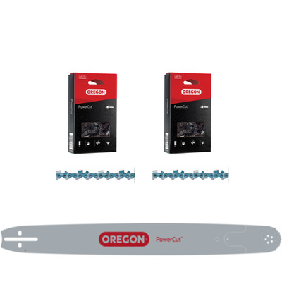24'' Bar & 2x Chains For Echo CS-600P, CS-601, Oregon 240RNDD176 / 72EXL081(2)