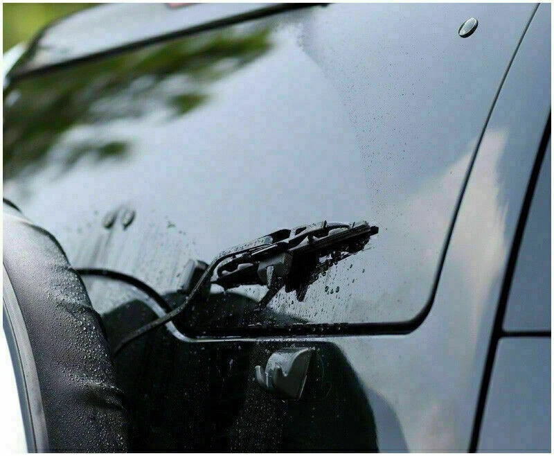 Cubierta de limpiaparabrisas trasero trasero trasero negro 1 pieza para Toyota FJ Cruiser 2007-2014 Foto 3 de 4