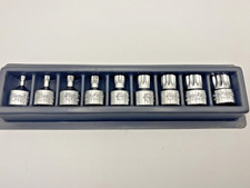 Blue Point-snap On 9pc 38 Drive Metric Triple Square Stubby Socket Set 4-18mm Blue Point-snap On 9pc 38 Drive Metric Triple Square Stubby Socket Set 4-18mm