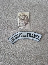 écusson / insigne tissu scouts de France