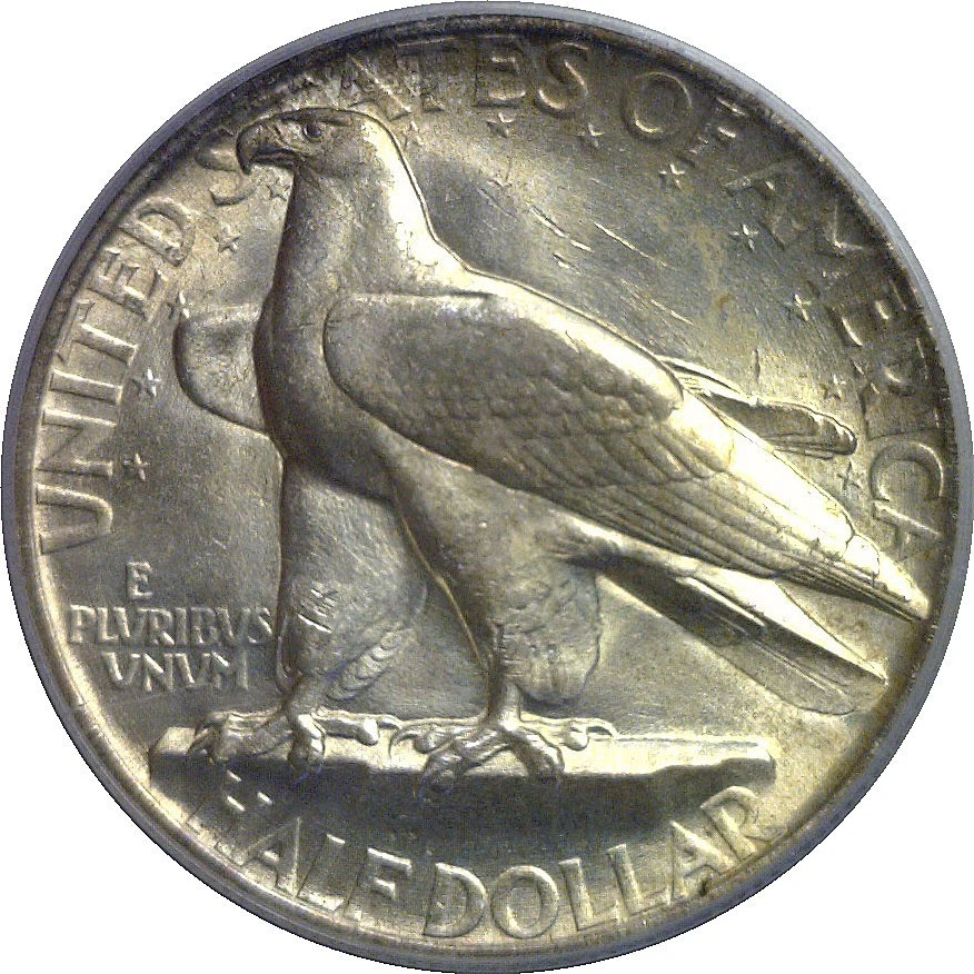 1935 Connecticut Commemorative Half Dollar PCGS MS-63 CAC - Image 3 of 3