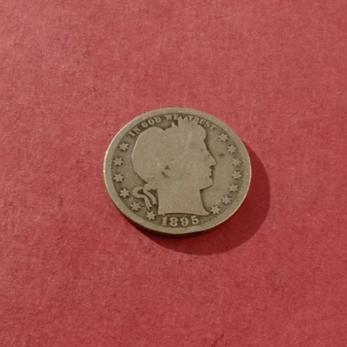 1895 O  Barber 1/4 Dollar  – Good Grade - Great Filler for Coin Album