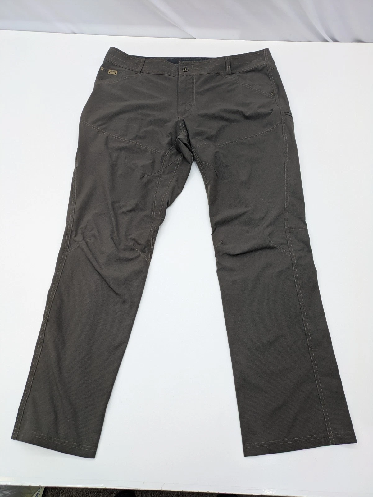 Kuhl Pants Mens 40x32 Dark Roast Silencer Ripstop Chino Camp Hike Outdoors Fish