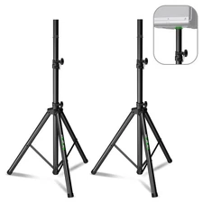 Adjustable Speaker Tripod Stands 43.7 to 70.8 - PA DJ Party Compatible
