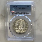 1944-D Walking Liberty Half Dollar PCGS MS65 Gem BU Blast White Silver 50C