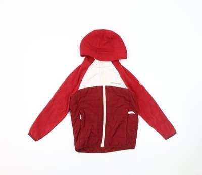 Rote gefütterte Jacke Jungen UK-Größe 5-6 Jahre Craghoppers