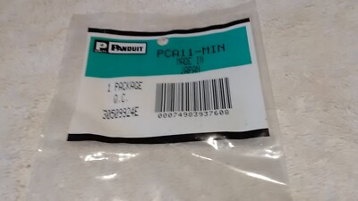 Panduit PCA11-MIN Clip on Wire Markers (300) Count!