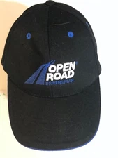 Open Road Driver's Plan  baseball cap hat black Adjustable H1