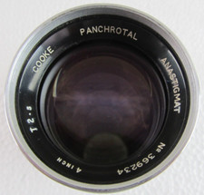 Cooke Panchrotal 4 inch T2.5 - C mount Anastigmat Lens